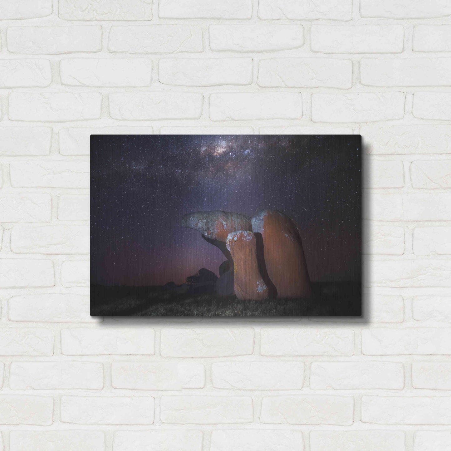 Luxe Metal Art 'Murphys Haystacks' by Everlook Photography, Metal Wall Art,24x16