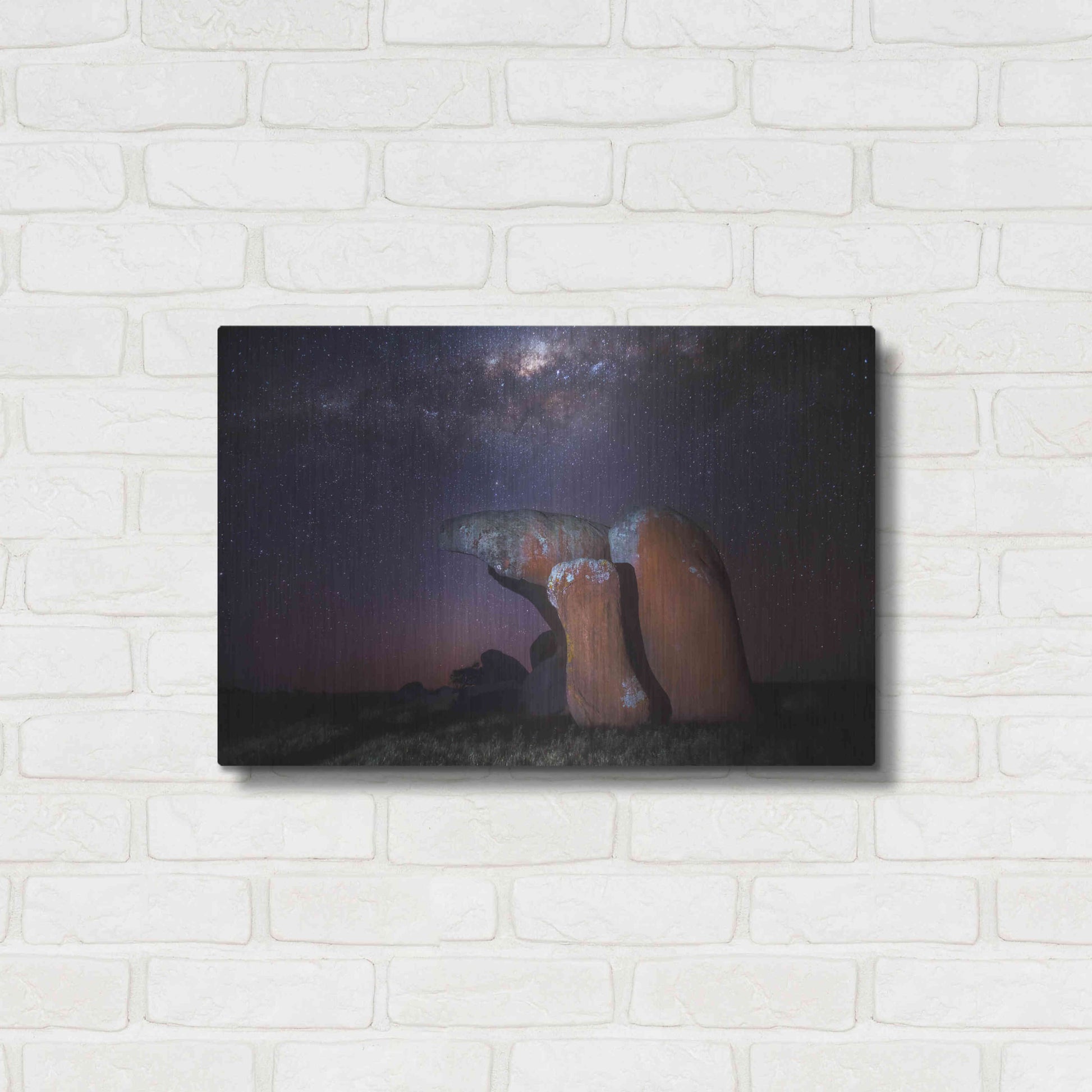 Luxe Metal Art 'Murphys Haystacks' by Everlook Photography, Metal Wall Art,24x16