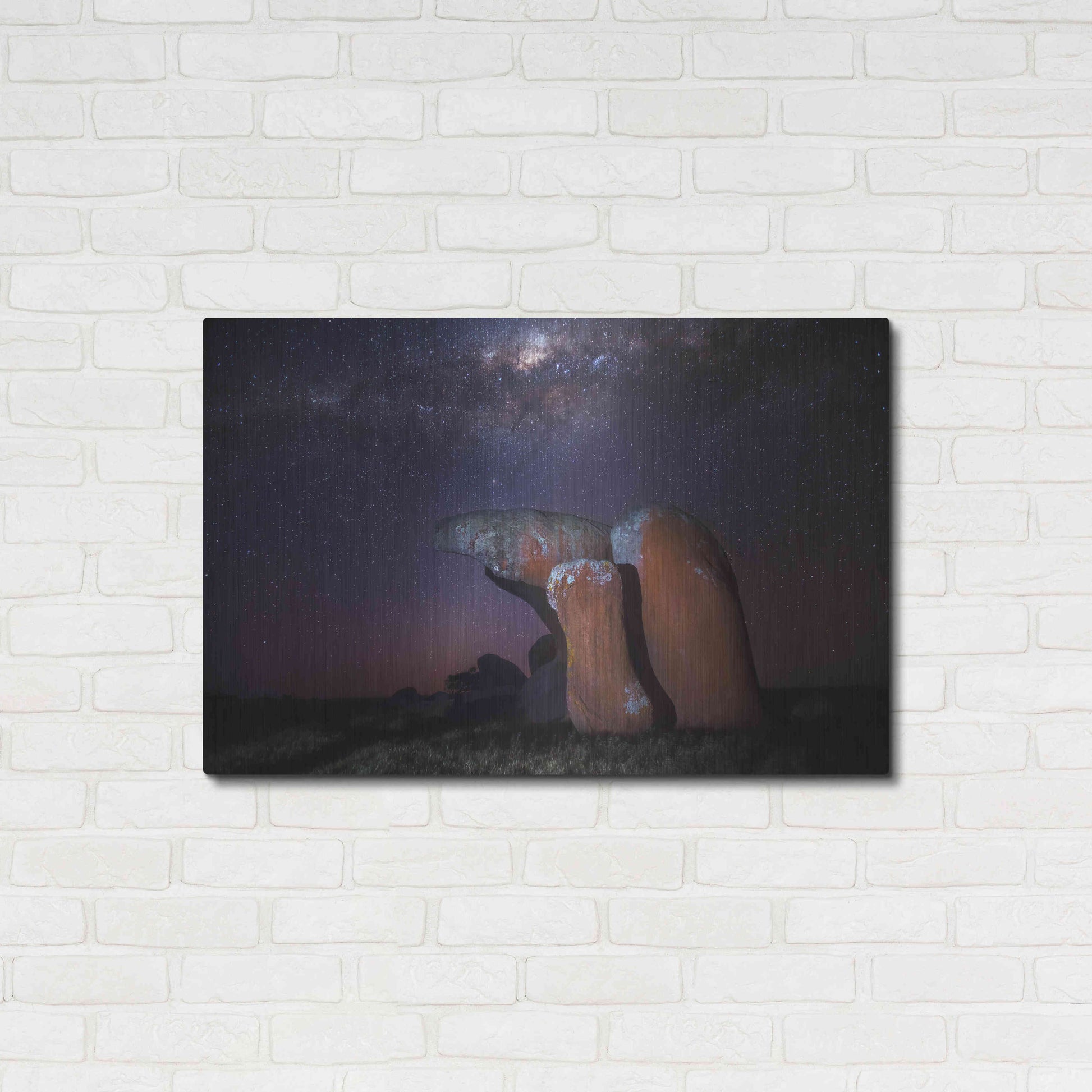 Luxe Metal Art 'Murphys Haystacks' by Everlook Photography, Metal Wall Art,36x24