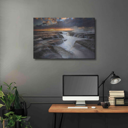 Luxe Metal Art 'Narrabeen' by Everlook Photography, Metal Wall Art,36x24