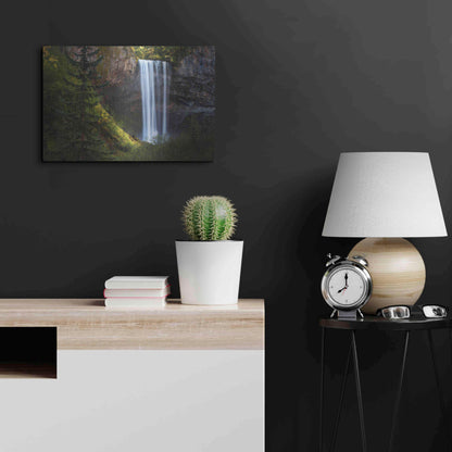 Luxe Metal Art 'Tamanawas falls' by Everlook Photography, Metal Wall Art,24x16