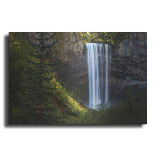 Luxe Metal Art 'Tamanawas falls' by Everlook Photography, Metal Wall Art