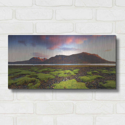 Luxe Metal Art 'Torridon' by Everlook Photography, Metal Wall Art,24x12