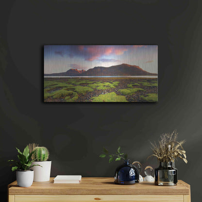 Luxe Metal Art 'Torridon' by Everlook Photography, Metal Wall Art,24x12