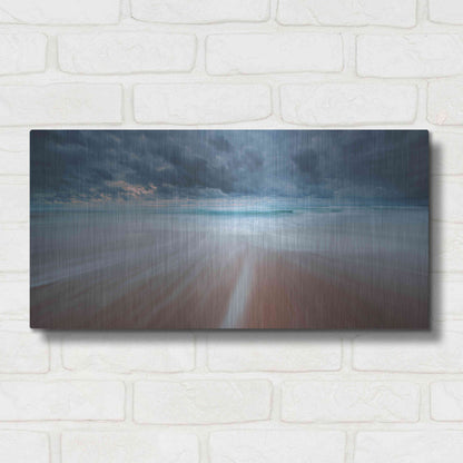 Luxe Metal Art 'Waitpinga' by Everlook Photography, Metal Wall Art,24x12