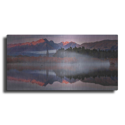 Luxe Metal Art 'Glenorchy Mists' by Everlook Photography, Metal Wall Art