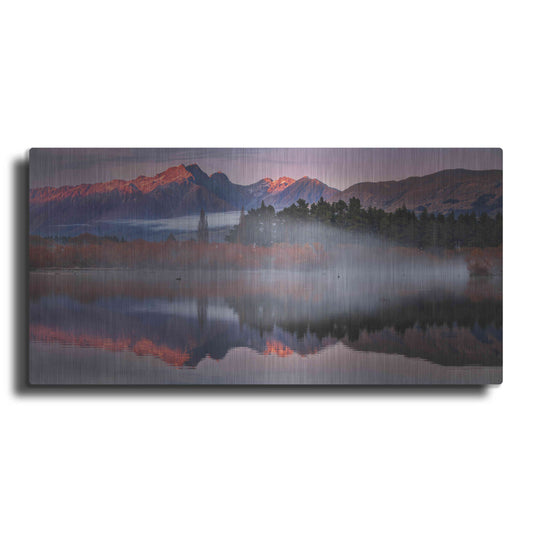 Luxe Metal Art 'Glenorchy Mists' by Everlook Photography, Metal Wall Art