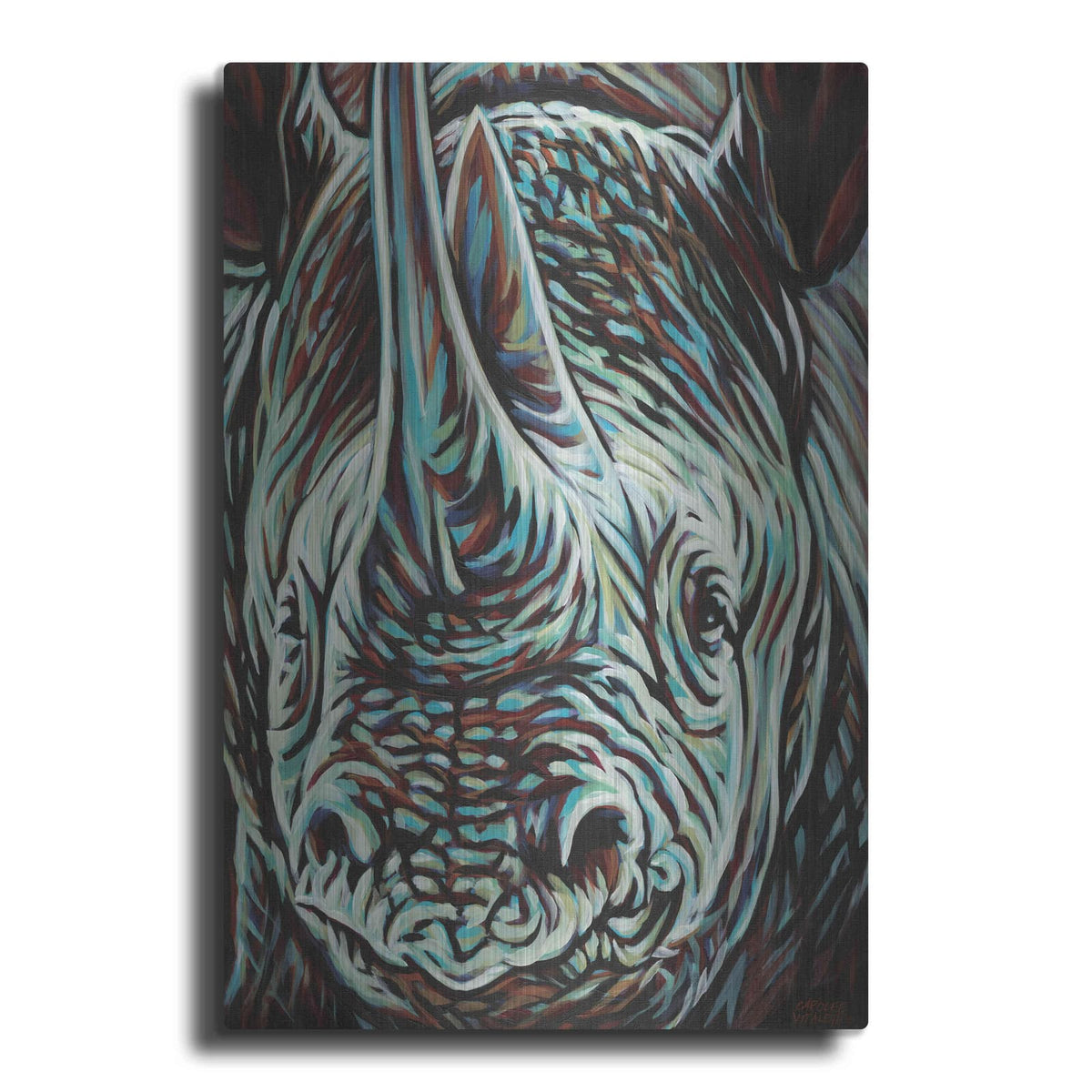 'Powerful Wildlife II' by Carolee Vitaletti – Metal Wall Art