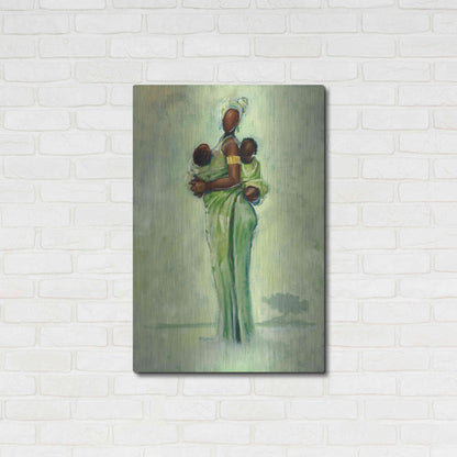 Luxe Metal Art 'Raising Two Nations' by Robert Jackson, Metal Wall Art,24x36