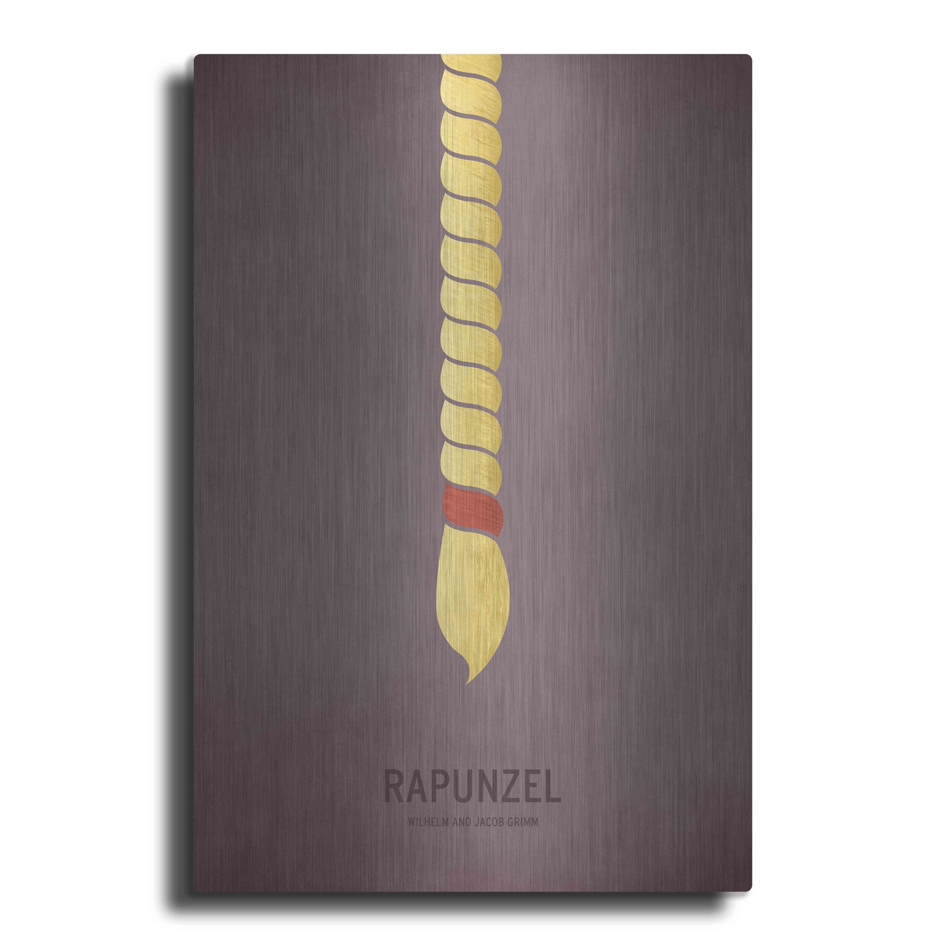 Luxe Metal Art 'Rapunzel' by Christian Jackson, Metal Wall Art