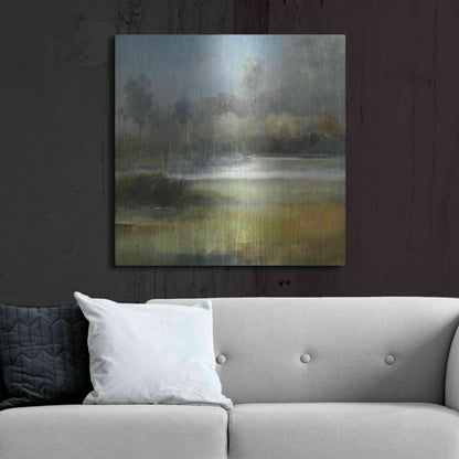 Luxe Metal Art 'A Quiet Place' by J Austin Jennings, Metal Wall Art,36x36
