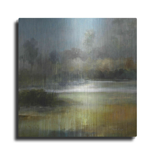 Luxe Metal Art 'A Quiet Place' by J Austin Jennings, Metal Wall Art