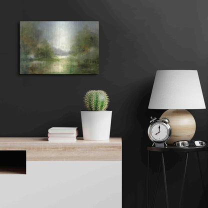 Luxe Metal Art 'Our Sunday Hike' by J Austin Jennings, Metal Wall Art,24x16