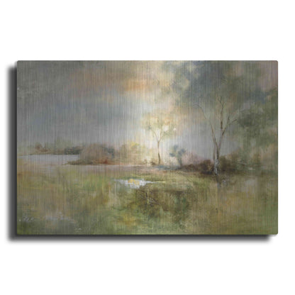 Luxe Metal Art 'Reflection of June' by J Austin Jennings, Metal Wall Art