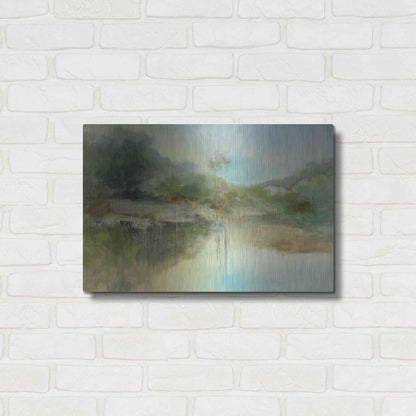 Luxe Metal Art 'The Lazy Day' by J Austin Jennings, Metal Wall Art,24x16