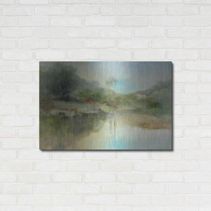 Luxe Metal Art 'The Lazy Day' by J Austin Jennings, Metal Wall Art,36x24