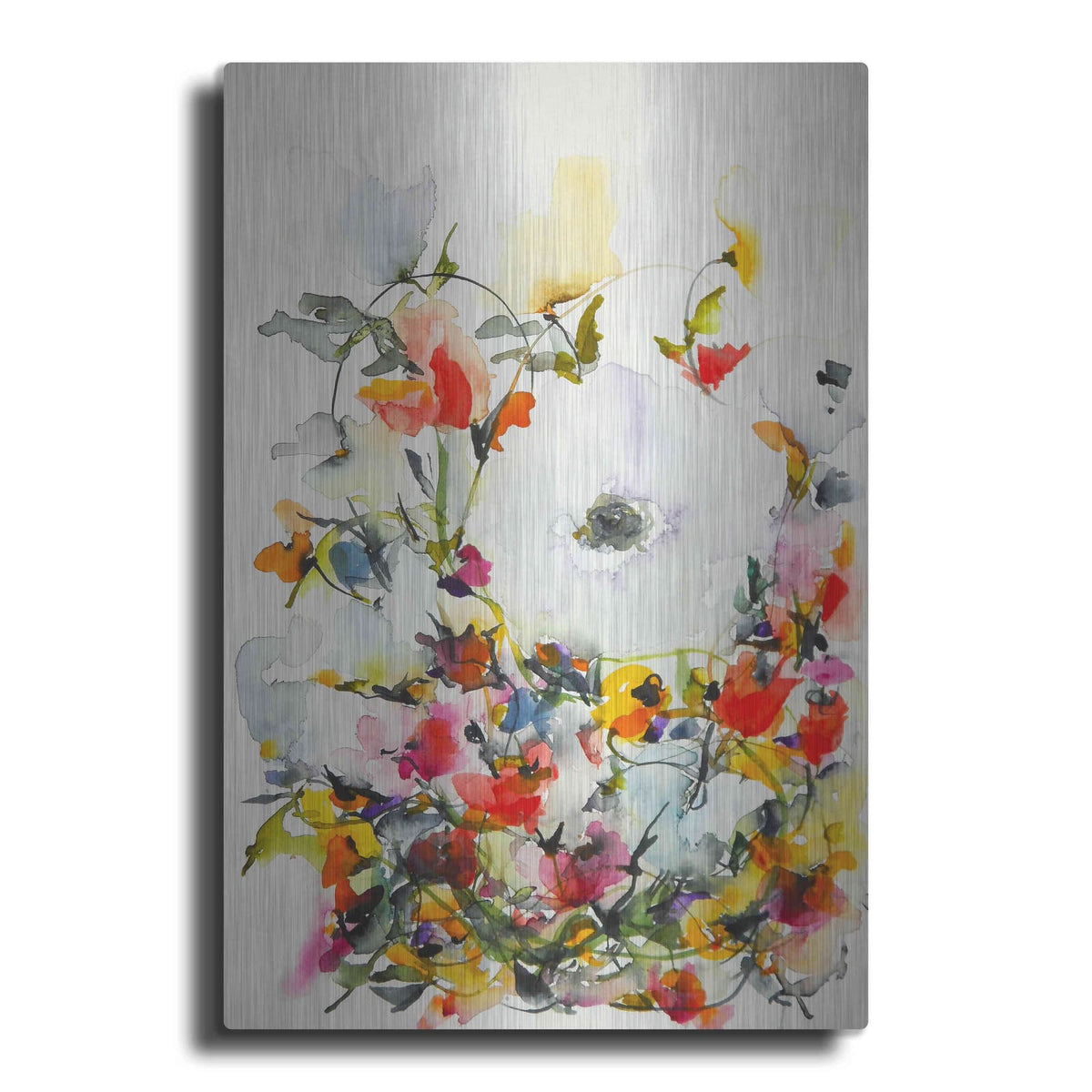 'Gardenia 11' by Karin J – Metal Wall Art