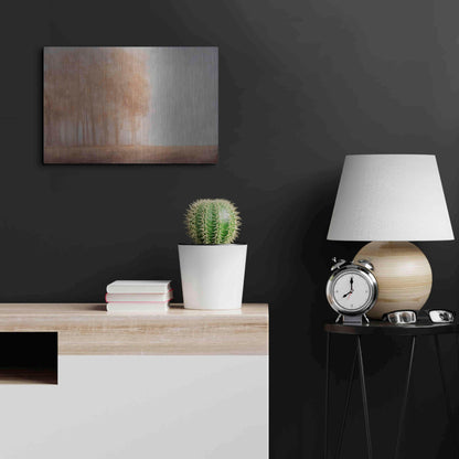 Luxe Metal Art 'Watching Place' by Dana Johns, Metal Wall Art,24x16