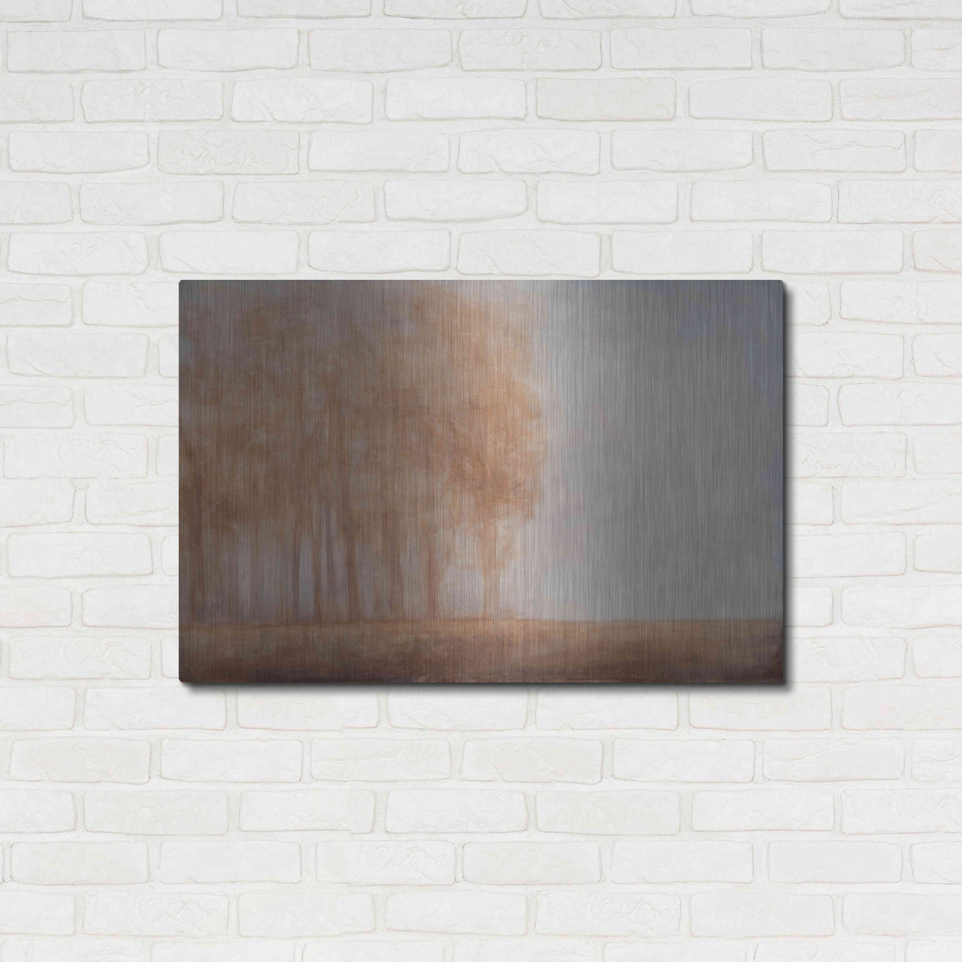 Luxe Metal Art 'Watching Place' by Dana Johns, Metal Wall Art,36x24