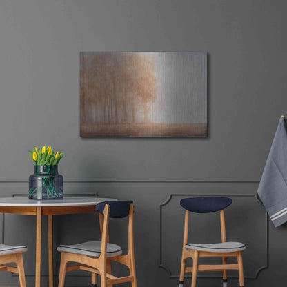 Luxe Metal Art 'Watching Place' by Dana Johns, Metal Wall Art,36x24