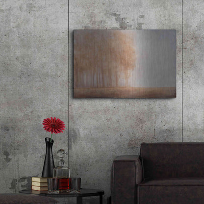 Luxe Metal Art 'Watching Place' by Dana Johns, Metal Wall Art,36x24