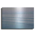 Luxe Metal Art 'Three Waves Crescent Beach' by John Juracek, Metal Wall Art