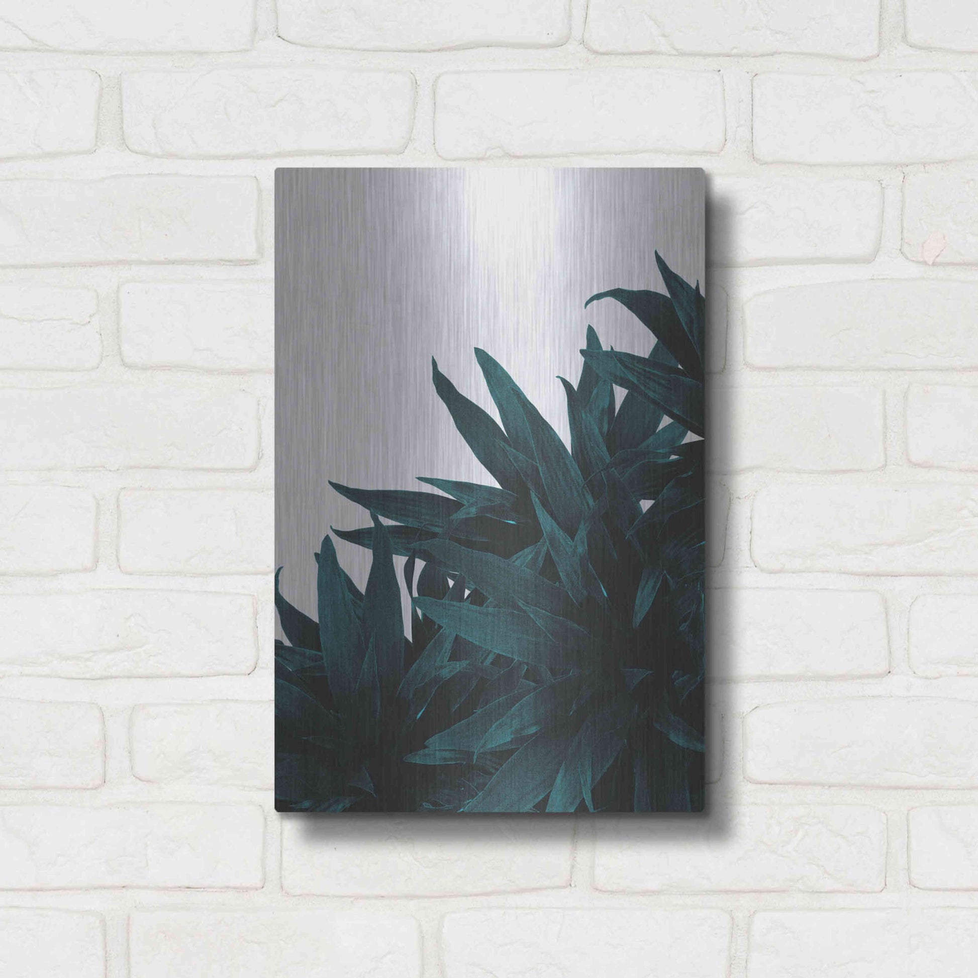 Luxe Metal Art 'End Up Here' by Hanna Kastl-Lundberg, Metal Wall Art,12x16