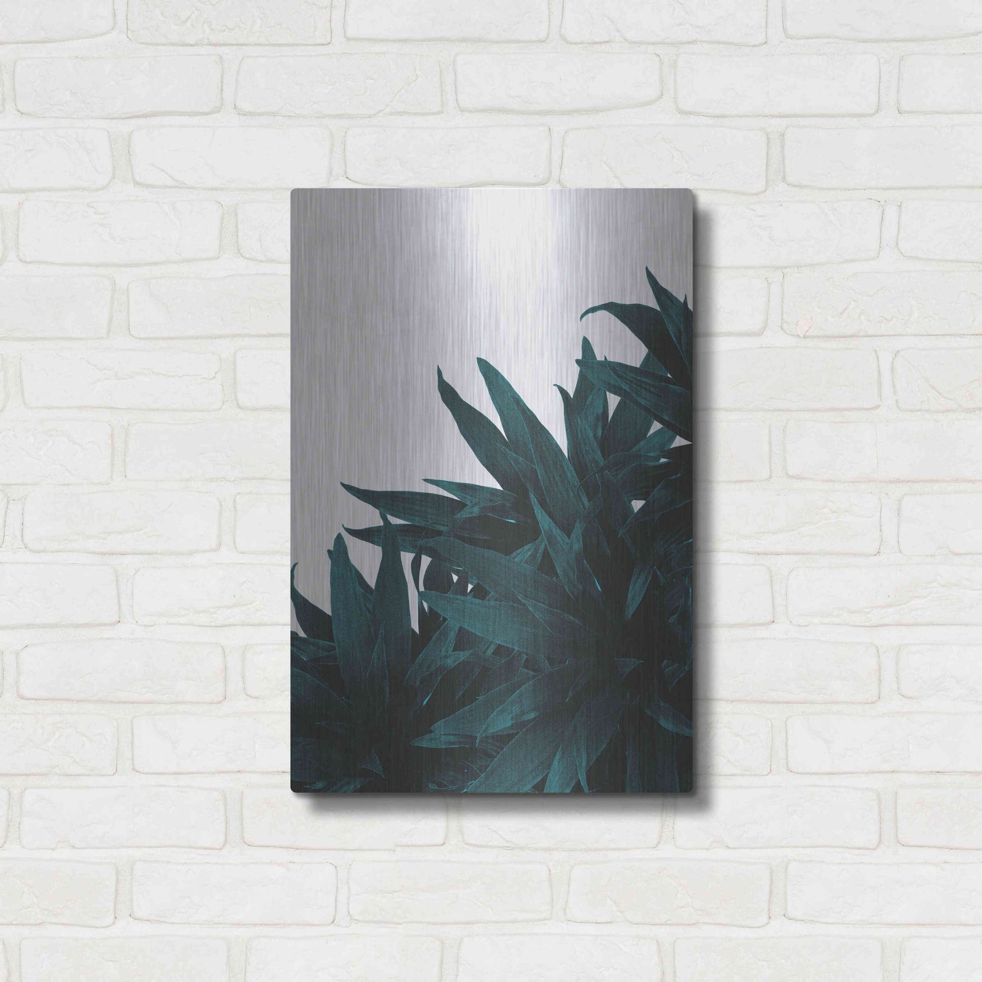 Luxe Metal Art 'End Up Here' by Hanna Kastl-Lundberg, Metal Wall Art,16x24