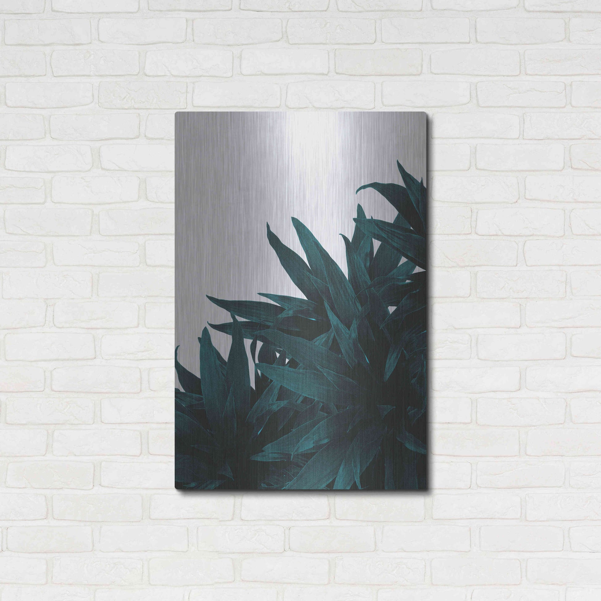 Luxe Metal Art 'End Up Here' by Hanna Kastl-Lundberg, Metal Wall Art,24x36