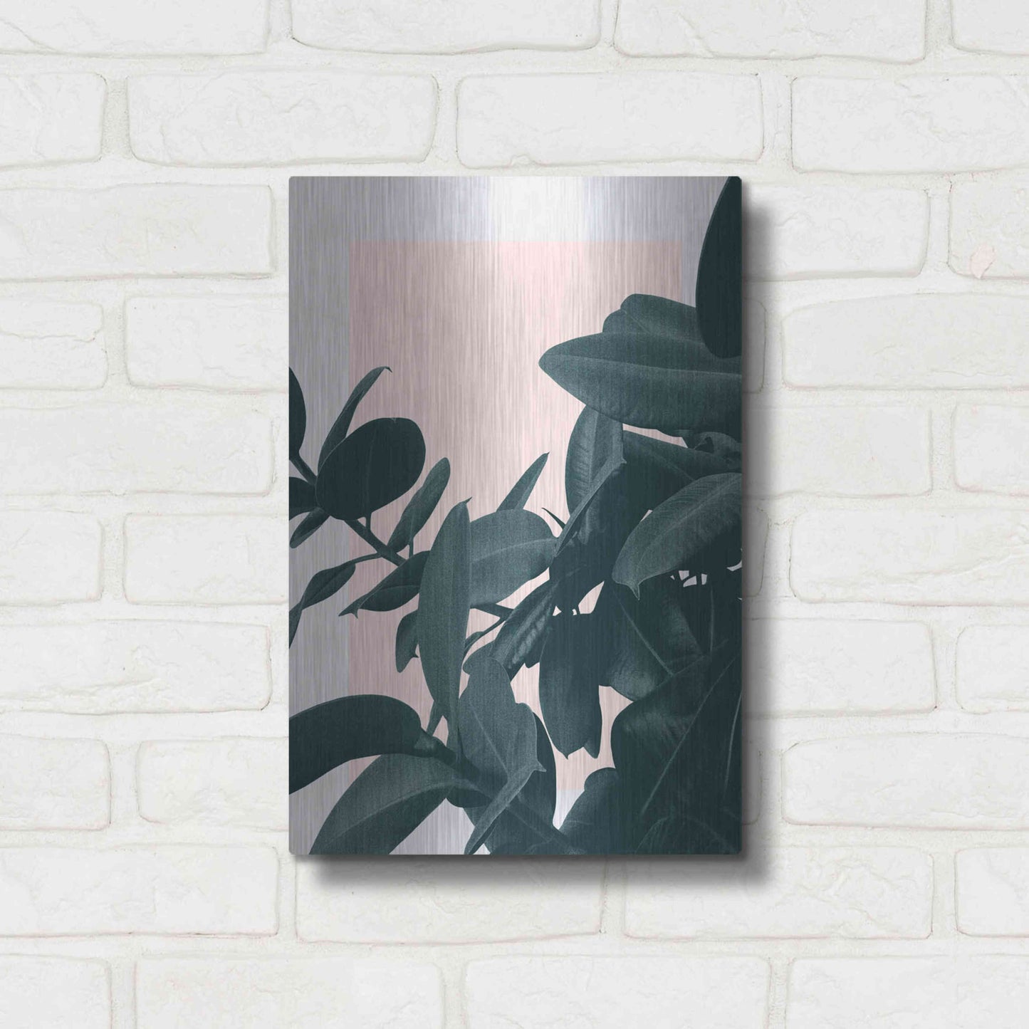 Luxe Metal Art 'Imagine' by Hanna Kastl-Lundberg, Metal Wall Art,12x16