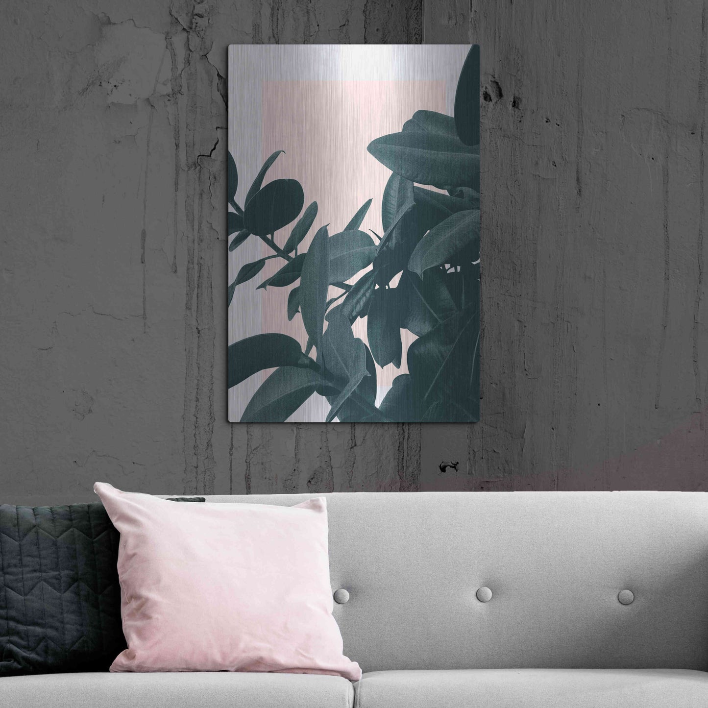 Luxe Metal Art 'Imagine' by Hanna Kastl-Lundberg, Metal Wall Art,24x36