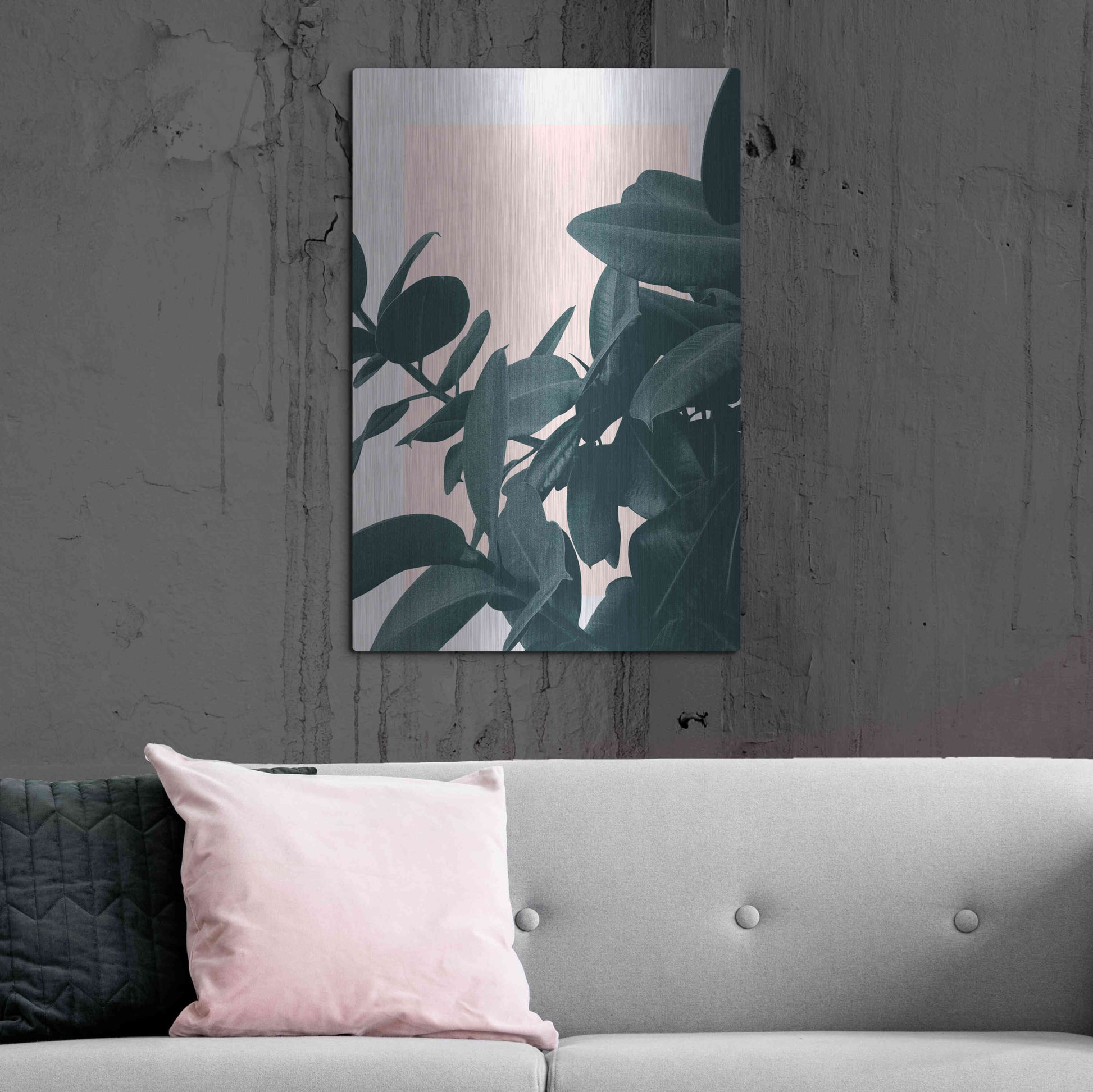 Luxe Metal Art 'Imagine' by Hanna Kastl-Lundberg, Metal Wall Art,24x36