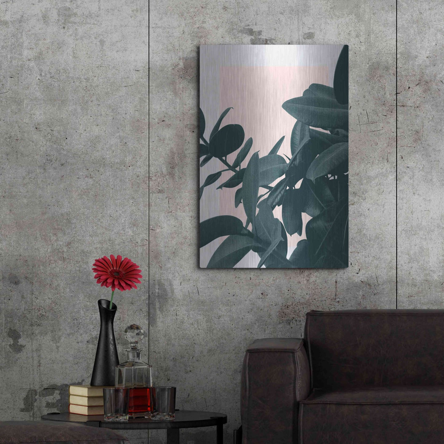 Luxe Metal Art 'Imagine' by Hanna Kastl-Lundberg, Metal Wall Art,24x36