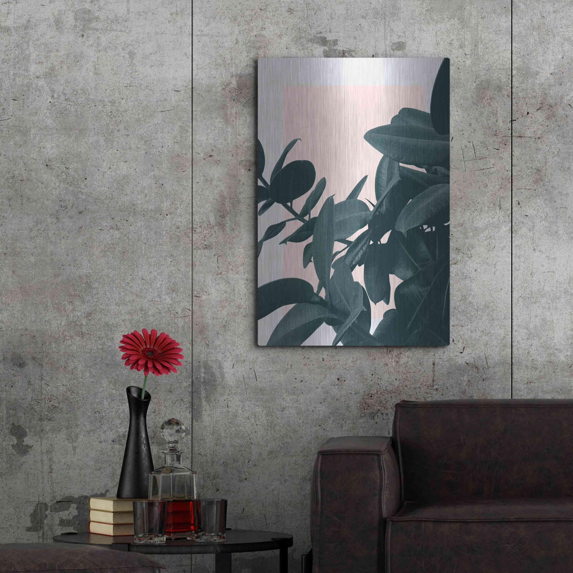 Luxe Metal Art 'Imagine' by Hanna Kastl-Lundberg, Metal Wall Art,24x36