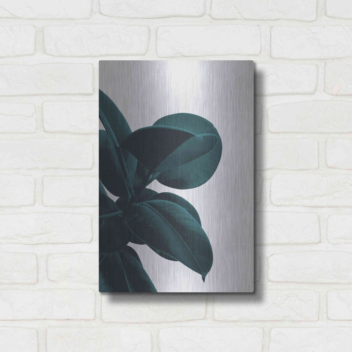 Luxe Metal Art 'Long Way Home' by Hanna Kastl-Lundberg, Metal Wall Art,12x16