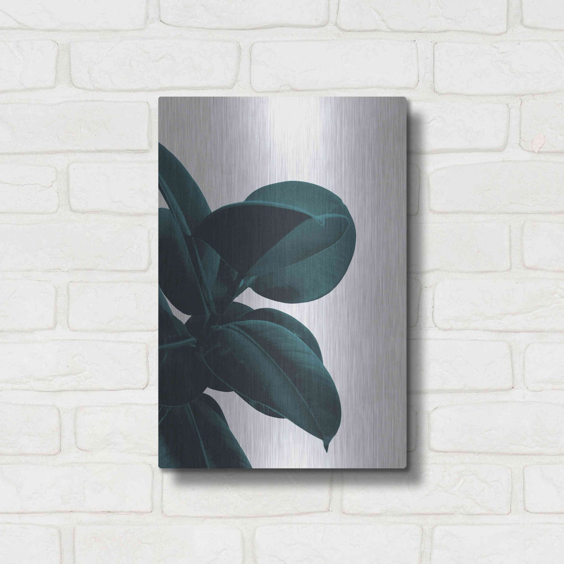 Luxe Metal Art 'Long Way Home' by Hanna Kastl-Lundberg, Metal Wall Art,12x16