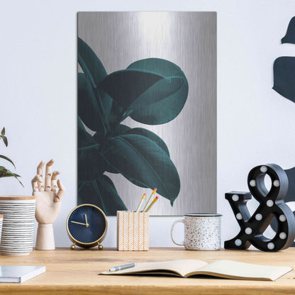 Luxe Metal Art 'Long Way Home' by Hanna Kastl-Lundberg, Metal Wall Art,12x16