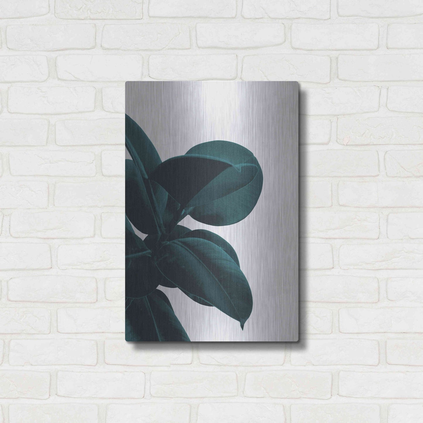 Luxe Metal Art 'Long Way Home' by Hanna Kastl-Lundberg, Metal Wall Art,16x24