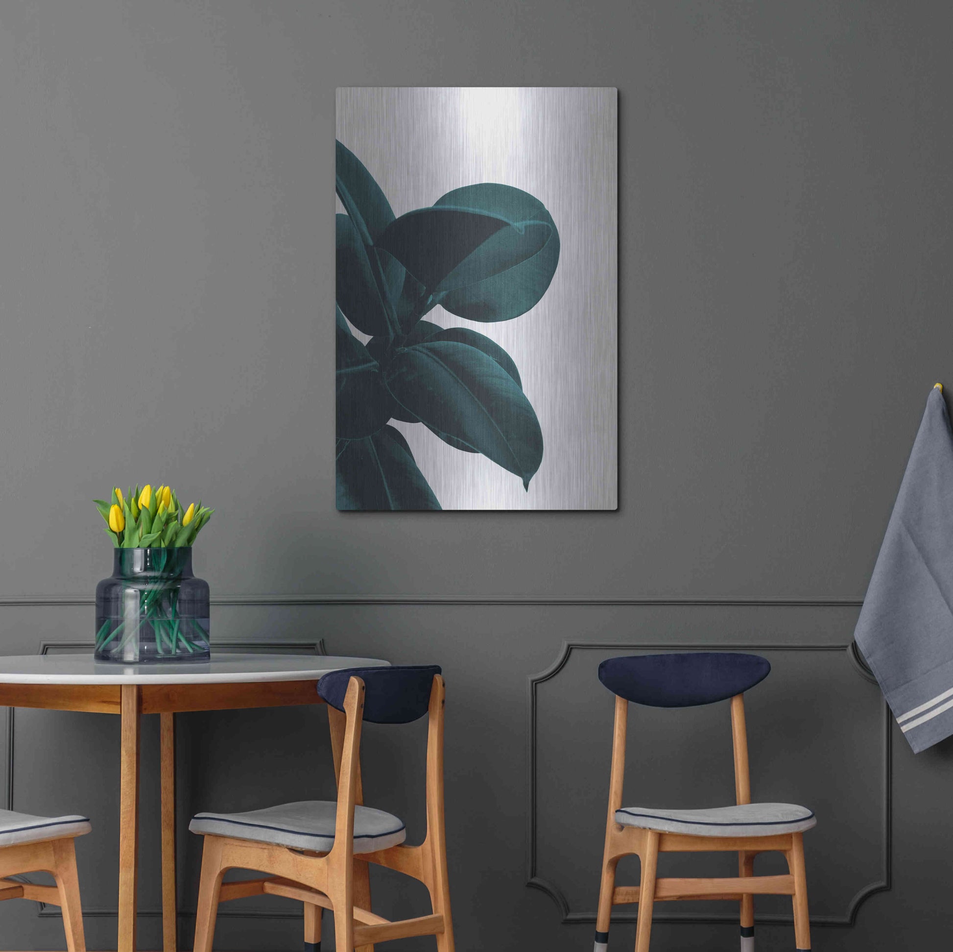 Luxe Metal Art 'Long Way Home' by Hanna Kastl-Lundberg, Metal Wall Art,24x36