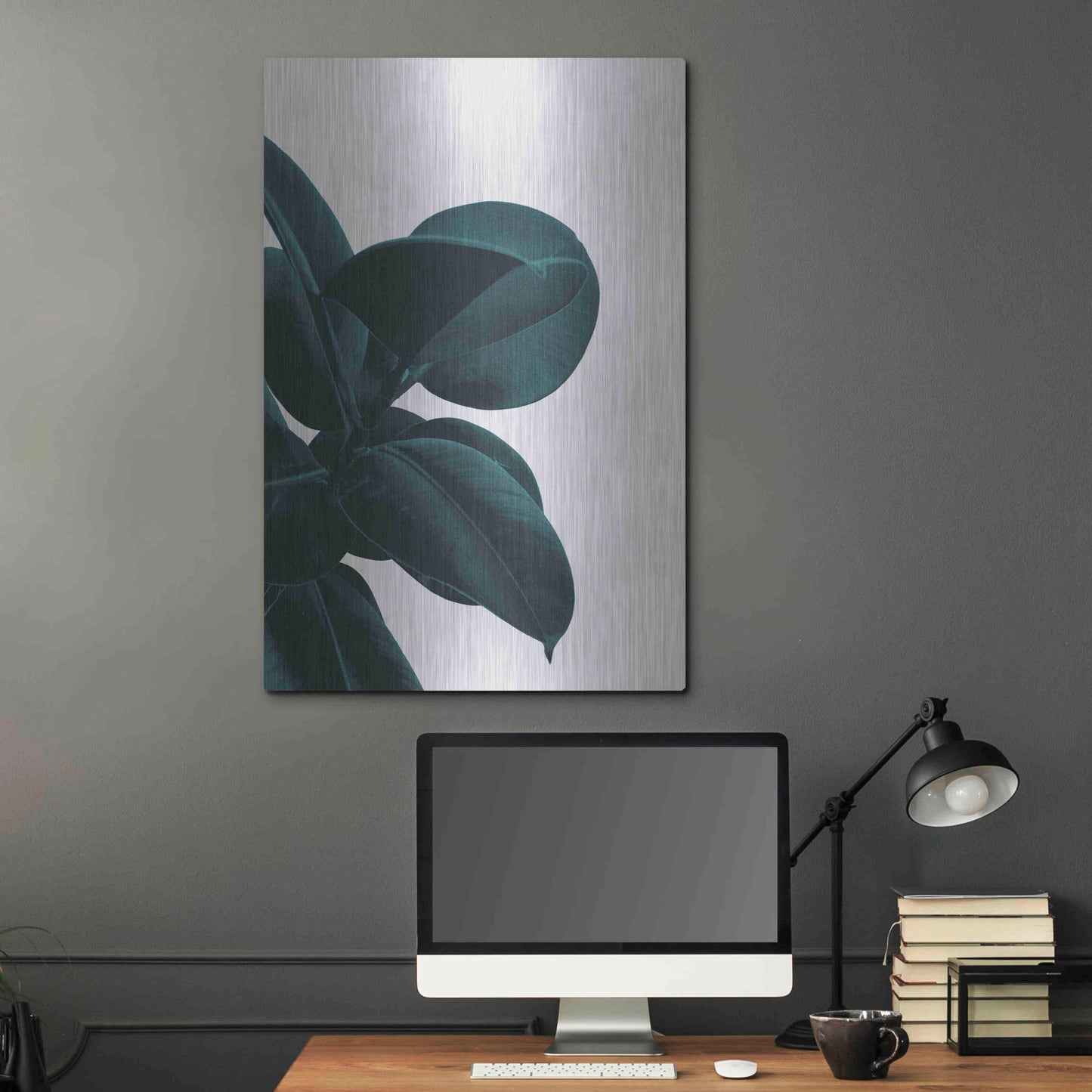 Luxe Metal Art 'Long Way Home' by Hanna Kastl-Lundberg, Metal Wall Art,24x36