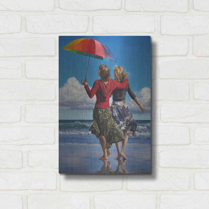 Luxe Metal Art 'Celebration of Life' by Paul Kelley, Metal Wall Art,12x16