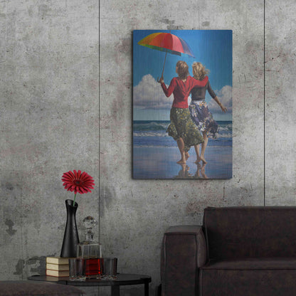 Luxe Metal Art 'Celebration of Life' by Paul Kelley, Metal Wall Art,24x36