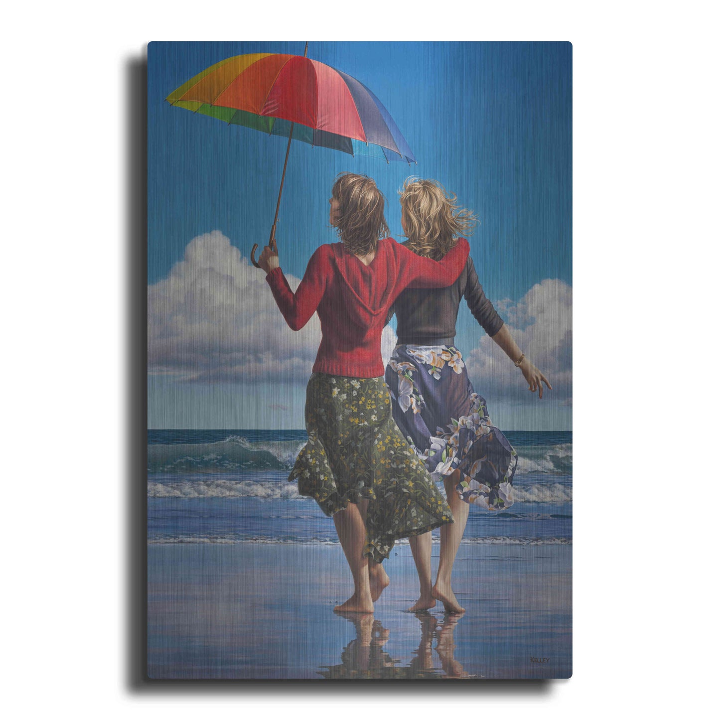 Luxe Metal Art 'Celebration of Life' by Paul Kelley, Metal Wall Art