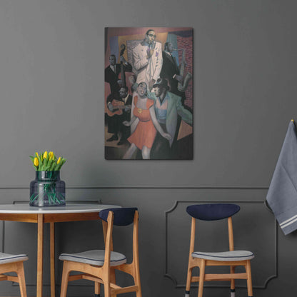 Luxe Metal Art 'Club Zanzibar' by Gary Kelley, Metal Wall Art,24x36