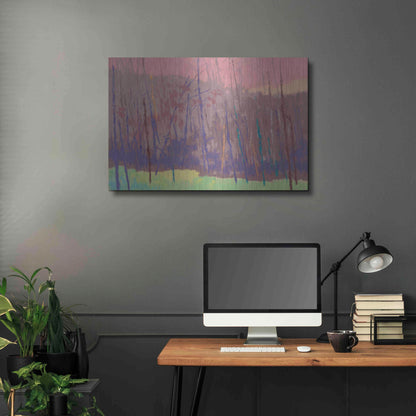Luxe Metal Art 'Early Morning' by Mike Kelly, Metal Wall Art,36x24