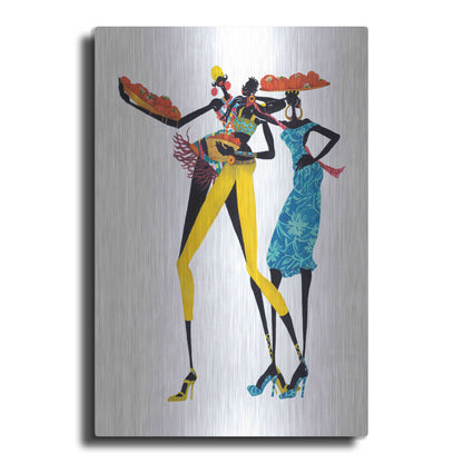 Luxe Metal Art 'Jolie' by Shan Kelly, Metal Wall Art