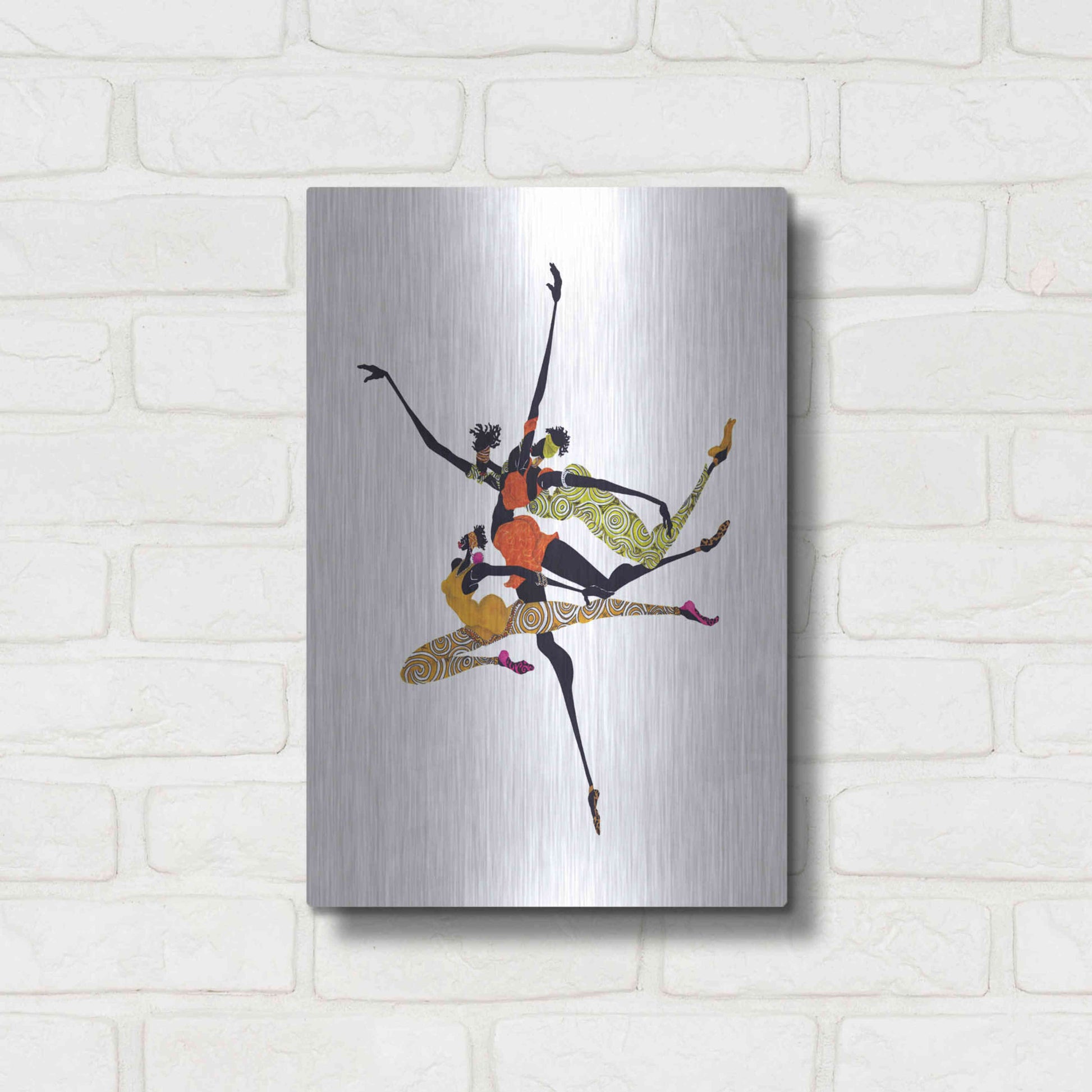 Luxe Metal Art 'Soar' by Shan Kelly, Metal Wall Art,12x16