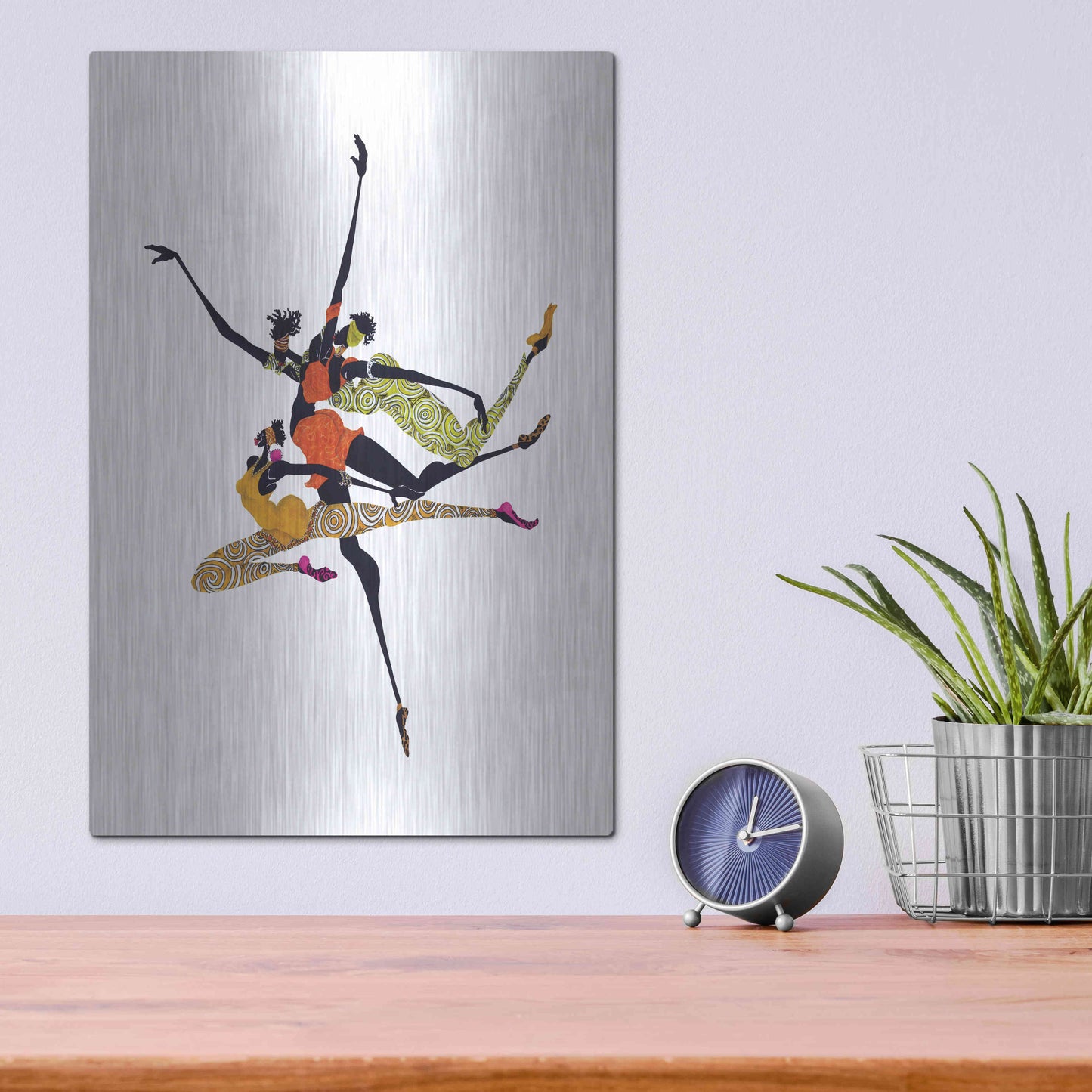 Luxe Metal Art 'Soar' by Shan Kelly, Metal Wall Art,12x16