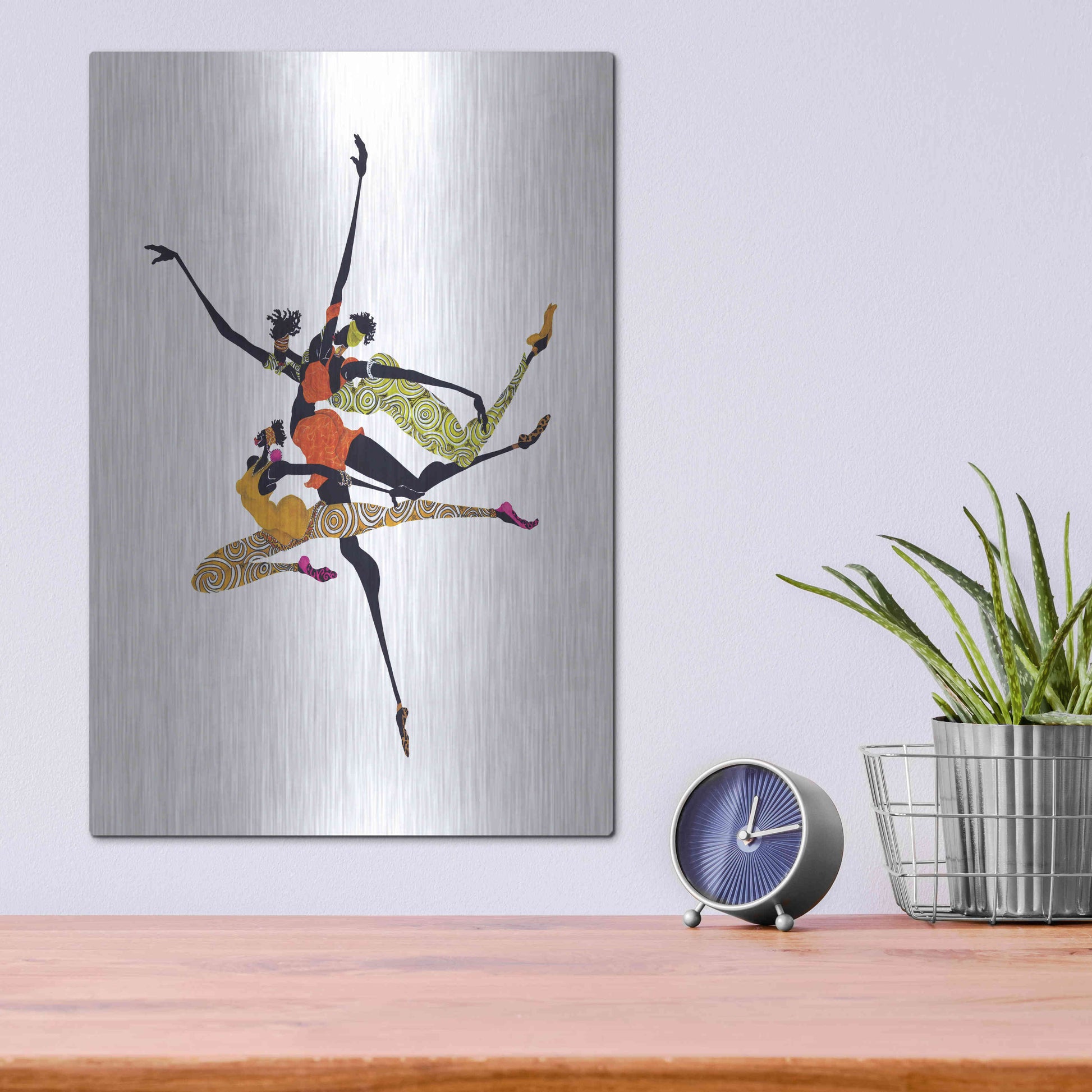 Luxe Metal Art 'Soar' by Shan Kelly, Metal Wall Art,12x16