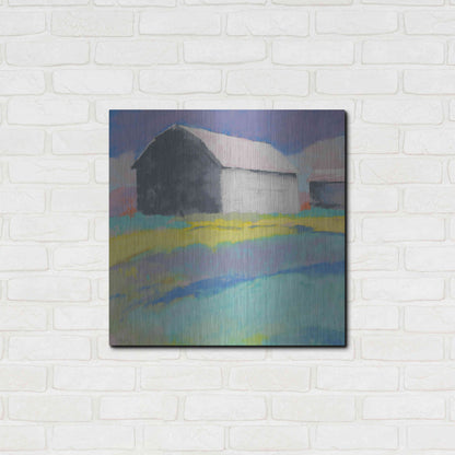 Luxe Metal Art 'Summer Day' by Mike Kelly, Metal Wall Art,24x24